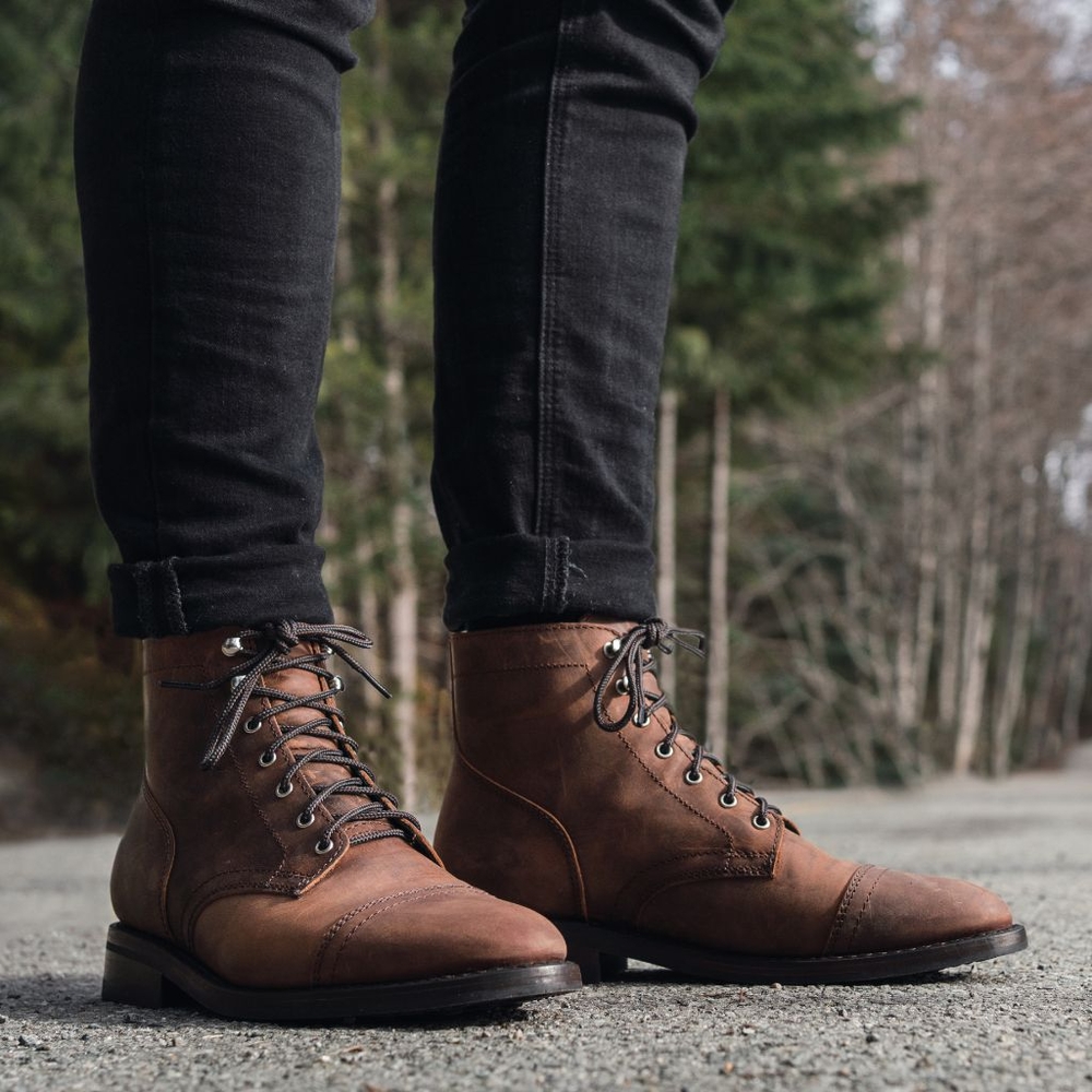 Thursday Captain Leather Boots